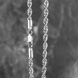 254 Luxe Link Rope Chain - 304 Stainless Steel, 4mm