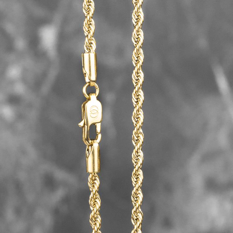 254 Luxe Link Rope Chain - 14K Gold, 3mm