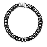 610 Stealth Minimal Cuban Bracelet - Acetylene Black, 8mm