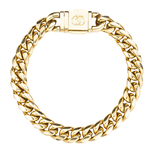 010 Zenith Link Cuban Bracelet - 14K Gold, 10mm