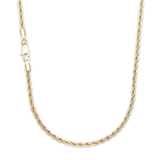 254 Luxe Link Rope Chain - 14K Gold, 3mm