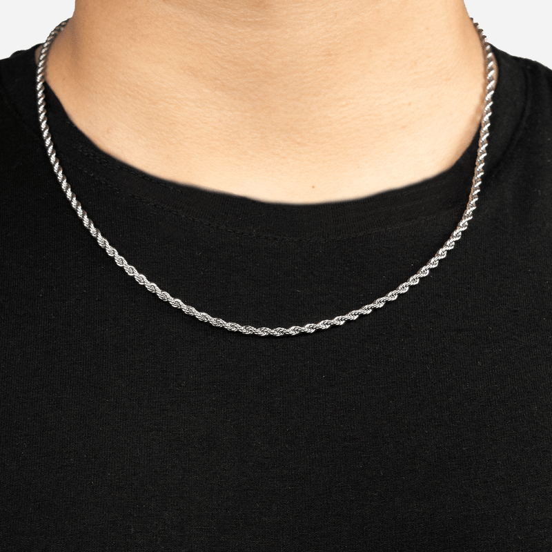 254 Luxe Link Rope Chain - 304 Stainless Steel, 3mm