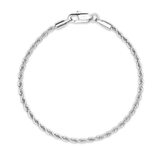 254 Luxe Link Rope Bracelet - 304 Stainless Steel, 2.5mm