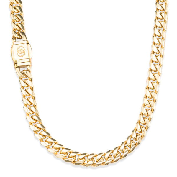 010 Zenith Link Cuban Chain - 14K Gold, 10mm