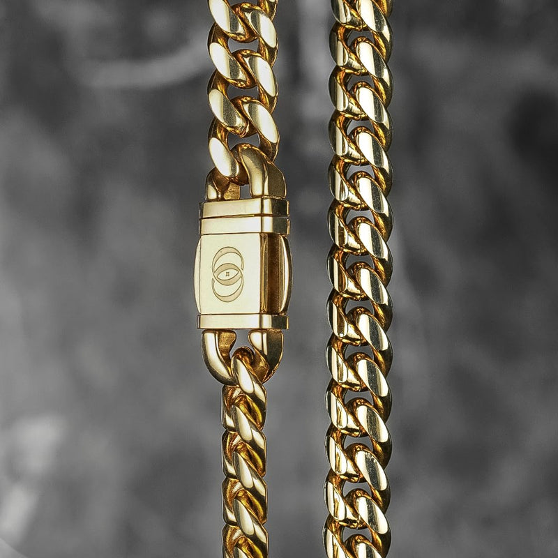 010 Zenith Link Cuban Bracelet - 14K Gold, 10mm